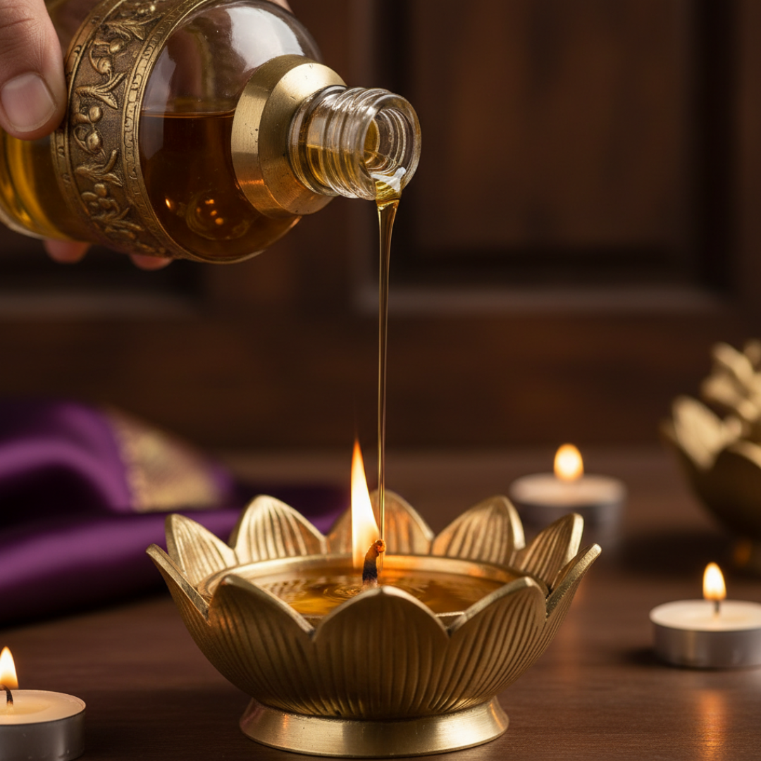 Pooja Oil (Til Oil / Cow Ghee)